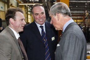 HRH Prince of Wales visit